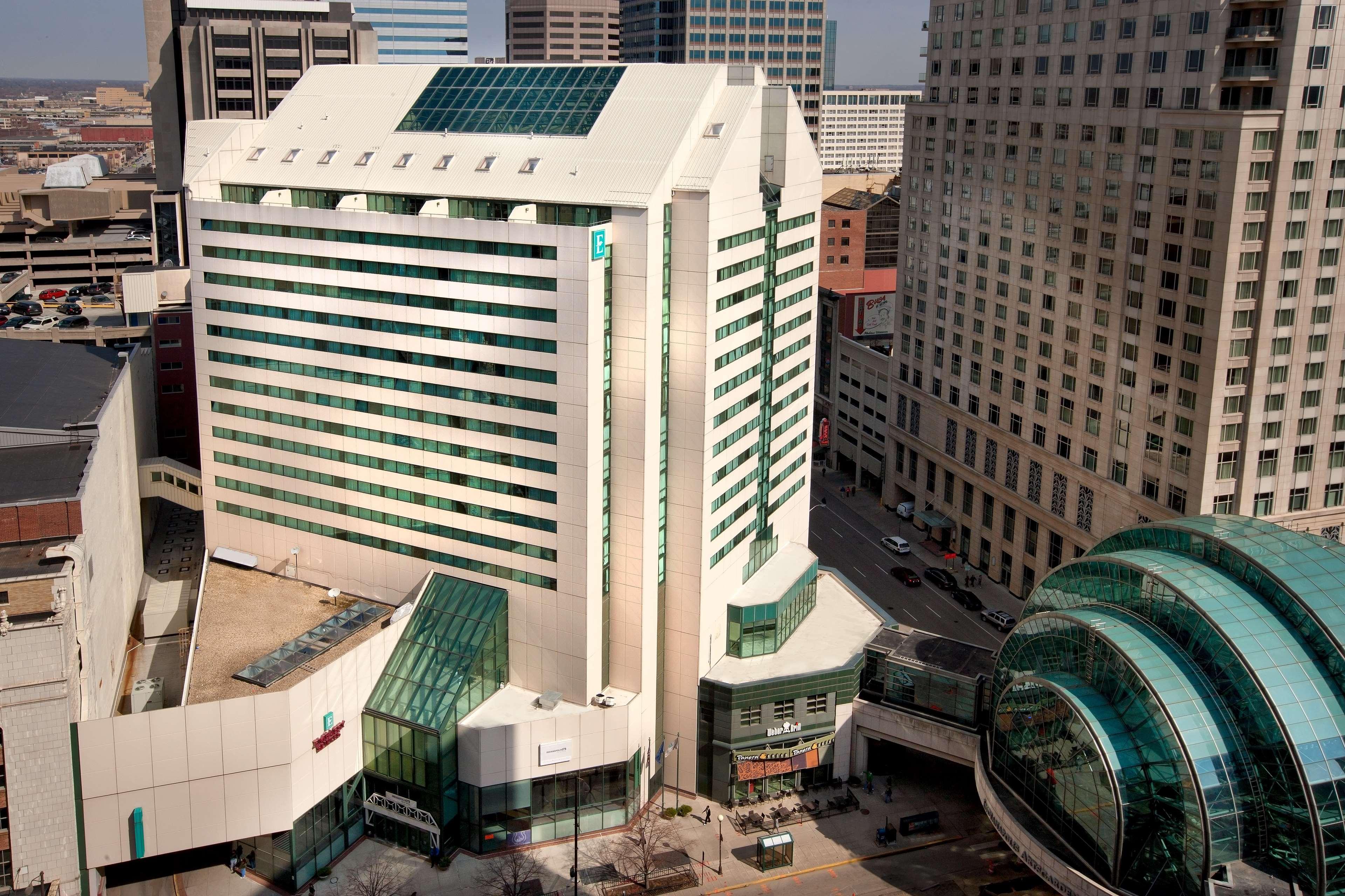 Embassy Suites By Hilton Indianapolis Downtown Exterior foto